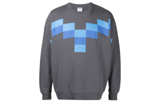 Marcelo Burlon Sweatshirts Men's Gray Crew Neck Moderate Regular