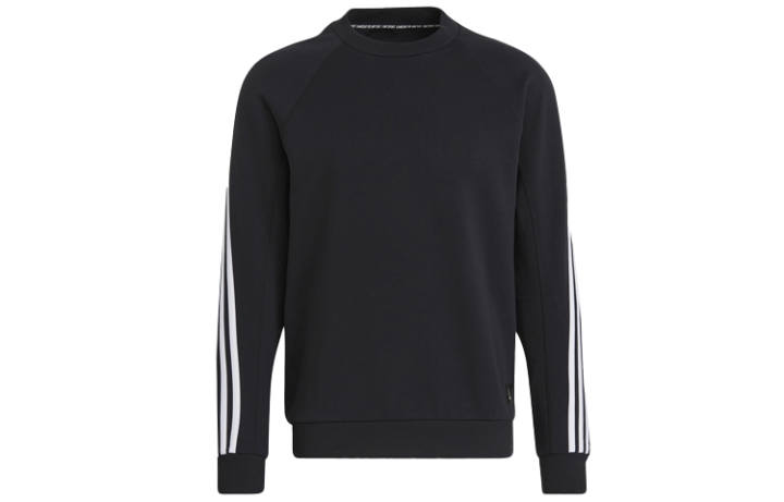 Adidas Adidas Sweatshirts Men's Black Crew Neck Moderate Regular