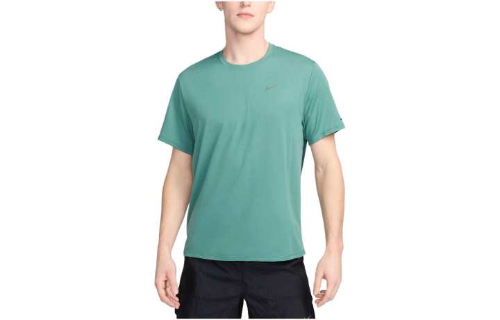 Nike Nike T Shirts Men's Green Crew Neck Moderate Straight Fit