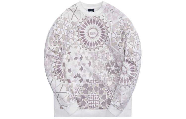 KITH KITH Moroccan Tile Crewneck