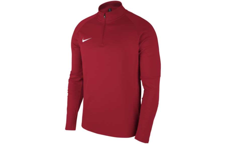 Nike Nike T Shirts Men's Red Stand Collar Moderate Straight Fit