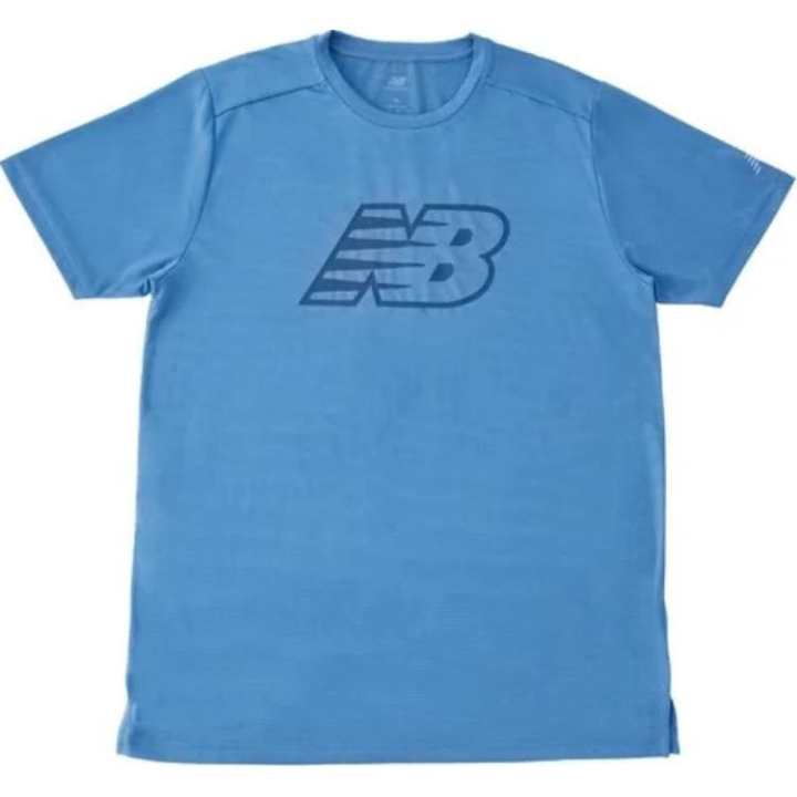 New Balance New Balance Essentials T Shirt Men's Blue Agate