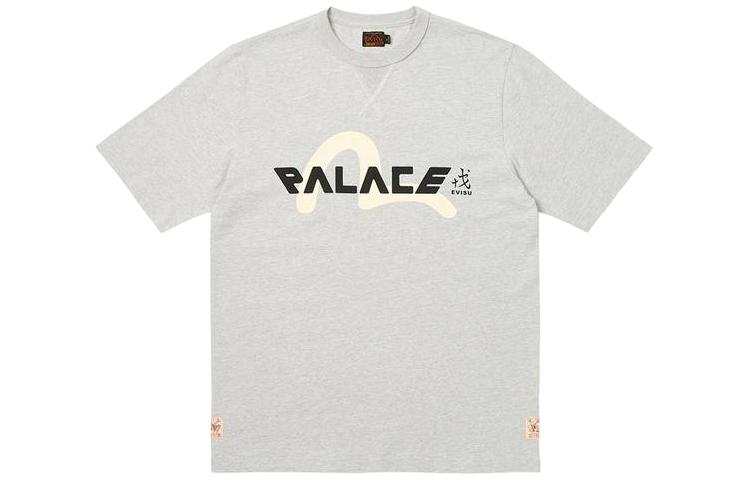 PALACE X Evisu Logo T Shirt
