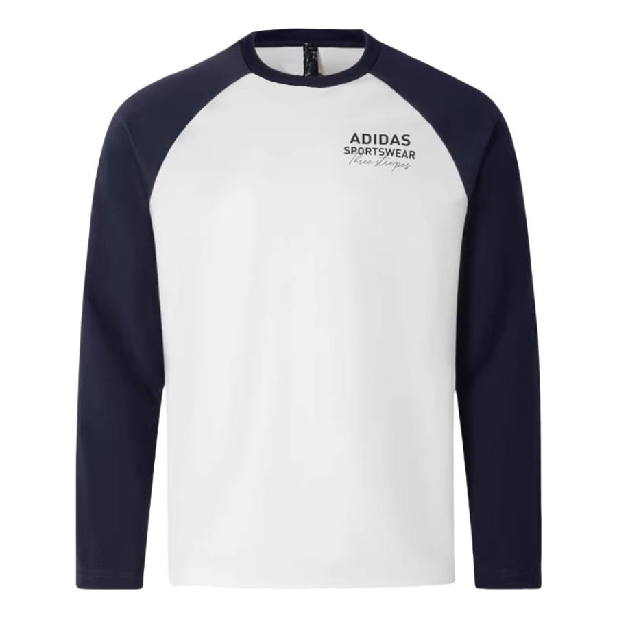 Adidas Adidas T Shirt Unisex White/Ink Blue