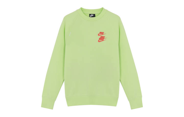 Nike Nike Sweatshirts Men's Green Crew Neck Moderate Regular
