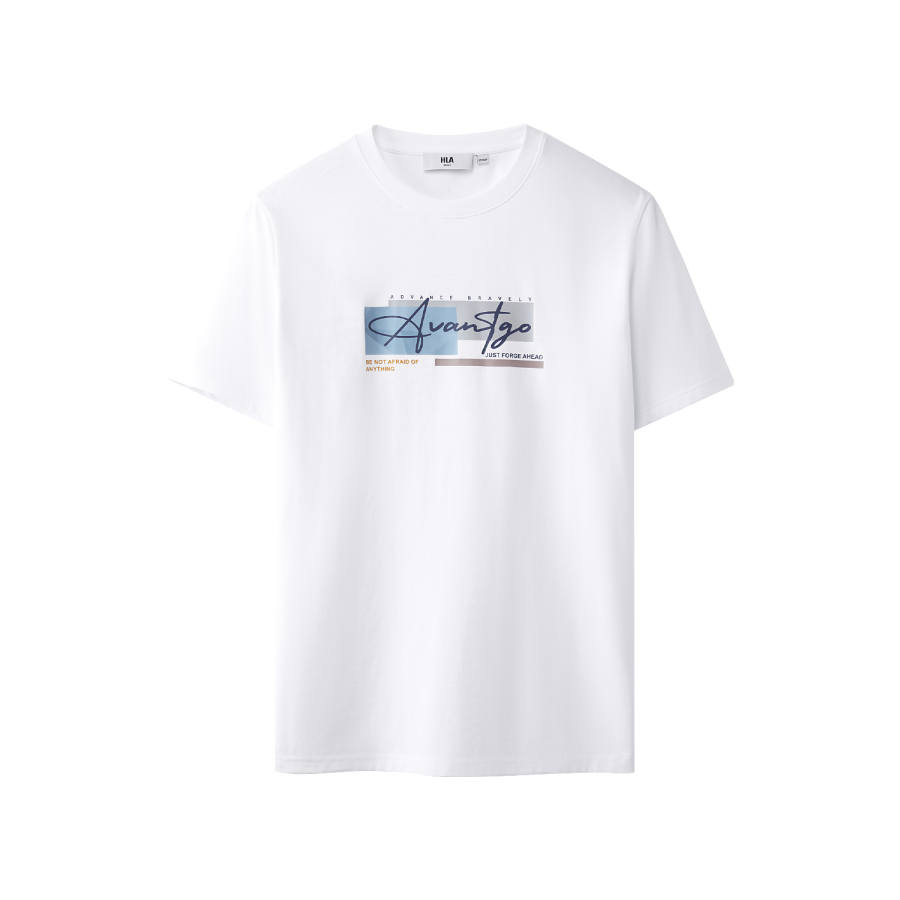 HLA Cooling Breathable Crew Neck Short Sleeved T Shirts Men's