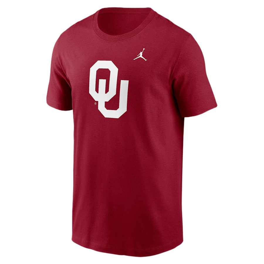Jordan Nike Oklahoma Sooners Primetime Logo Men's Nike Brand College T-Shirt