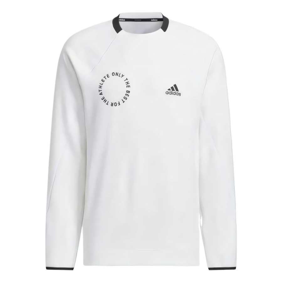 Adidas Adidas T Shirts Men's White Crew Neck Moderate