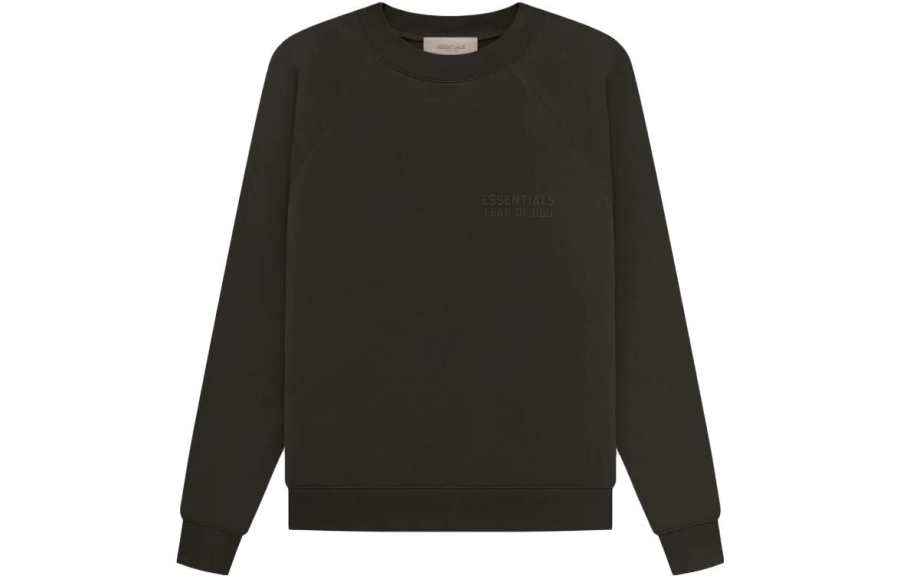 Fear Of God Essentials Sweatshirt Men's Light Black