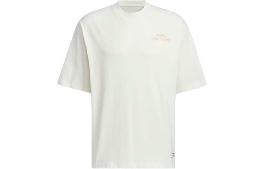 Adidas Adidas Drop Shoulder Sleeve T Shirt Men's Jade White