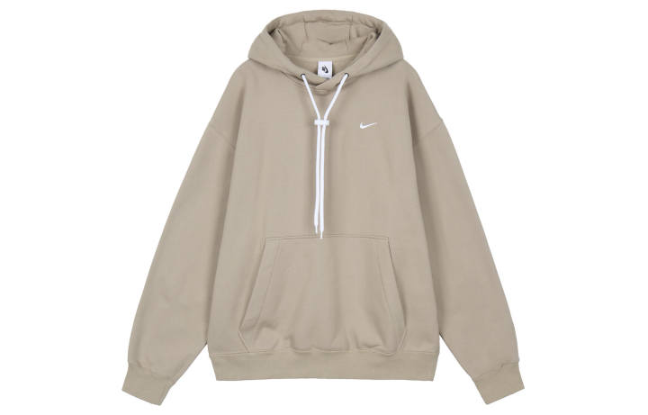 Nike Nike Sweatshirts Men's Khaki Hooded Moderate Regular