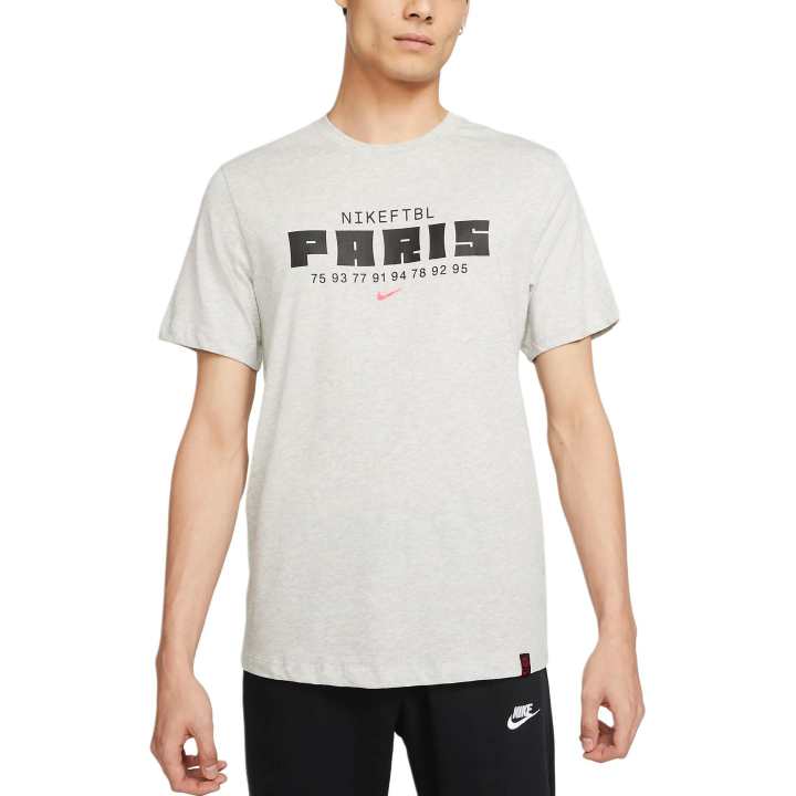 Nike Nike Paris Saint Germain T Shirt Men's Heather Gray