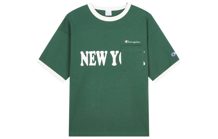 Champion Short Sleeved T Shirts Japan Version Unisex