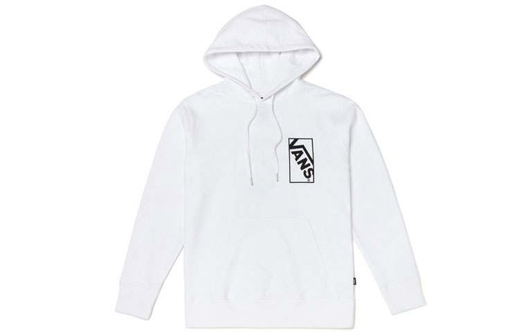 Vans Vans Sweatshirts Unisex White Hooded Moderate Regular