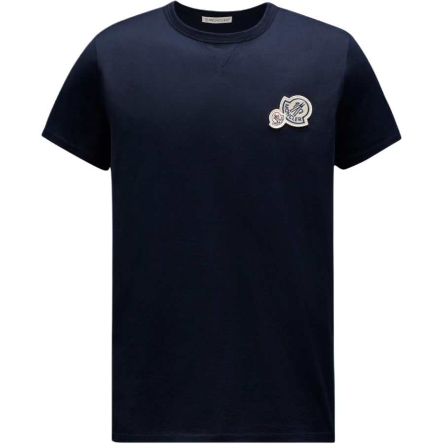 Moncler Moncler Logo Patch Crewneck T Shirt