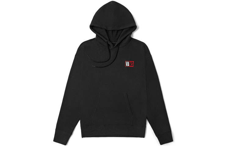 Vans Vans Sweatshirts Unisex Black Hooded Moderate Regular