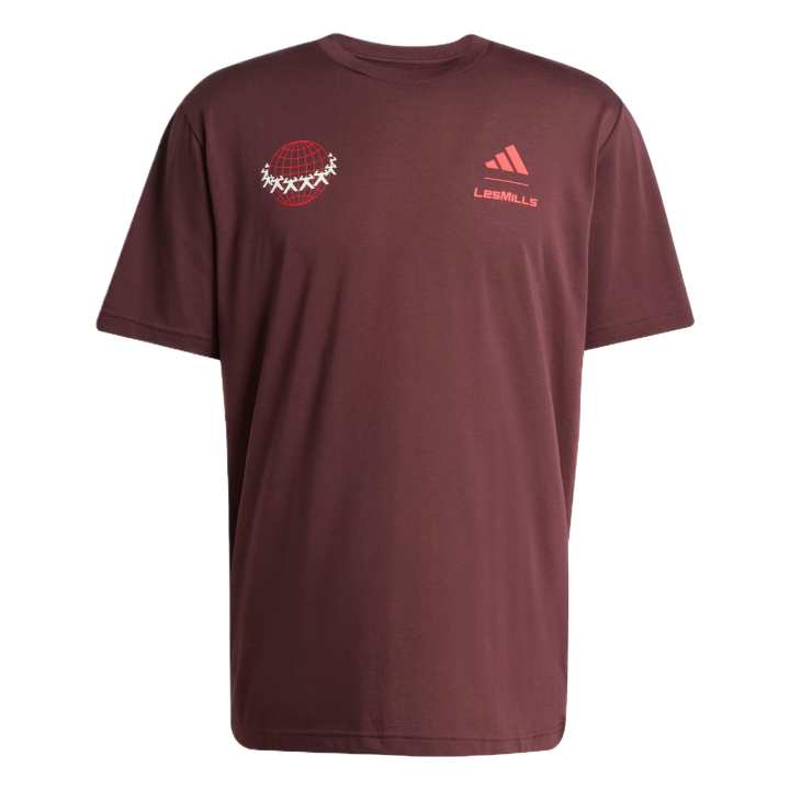 Adidas Adidas LES MILLSClimacool T Shirt Men's Aurora Rubies Color