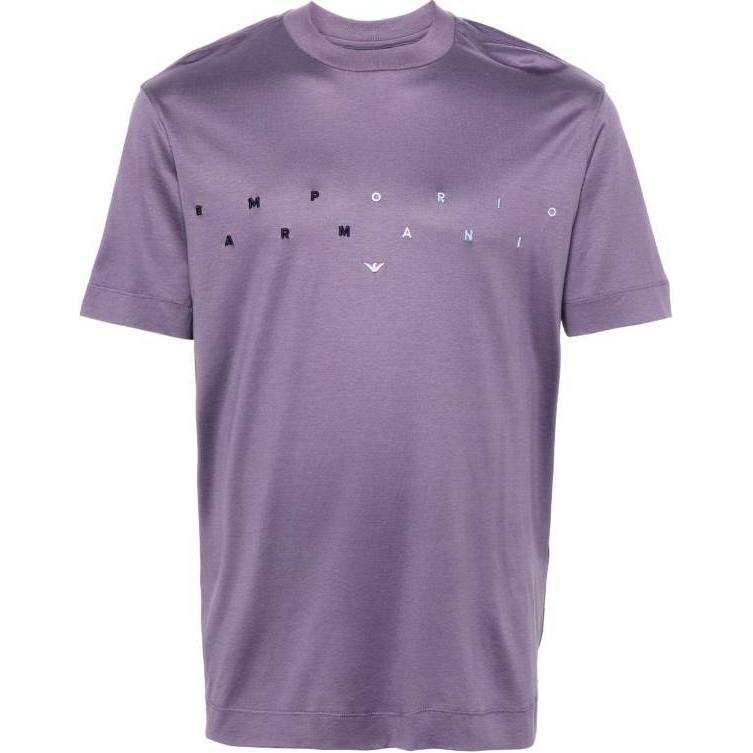 EMPORIO ARMANI T Shirt Men's Purple