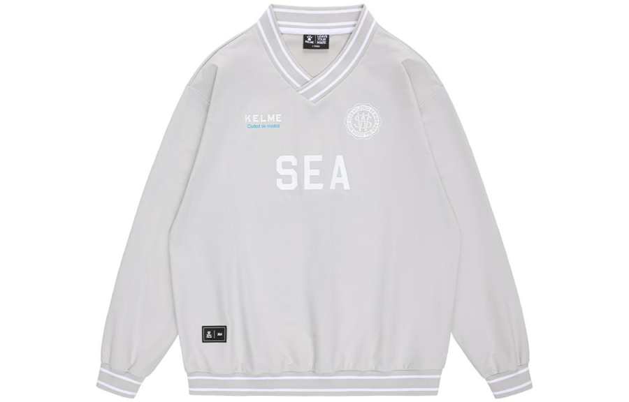 KELME X WIND AND SEA KELME X WIND And SEA Sweatshirts Men's V Neck Moderate Other