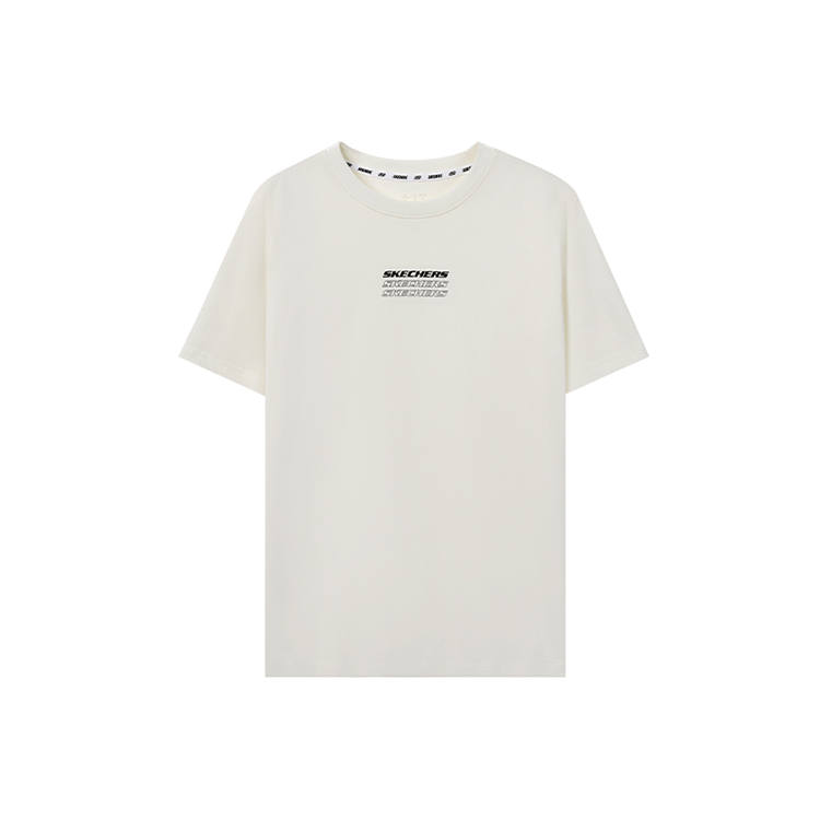 Skechers T Shirt Unisex White 0074