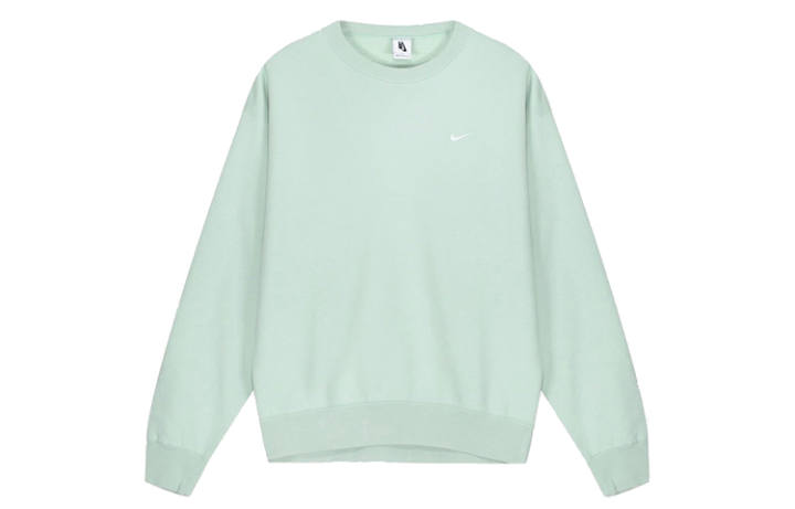 Nike Nike Sweatshirts Men's Light Green Crew Neck Moderate Regular