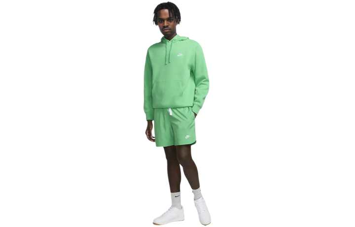 Nike Nike Sweatshirts Men's Grass Green Hooded Moderate Other