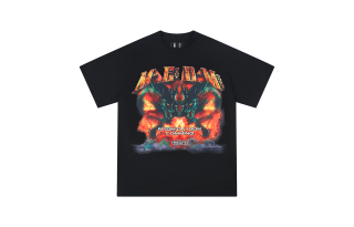 MEDM T Shirts Unisex Black Crew Neck Moderate Straight Fit