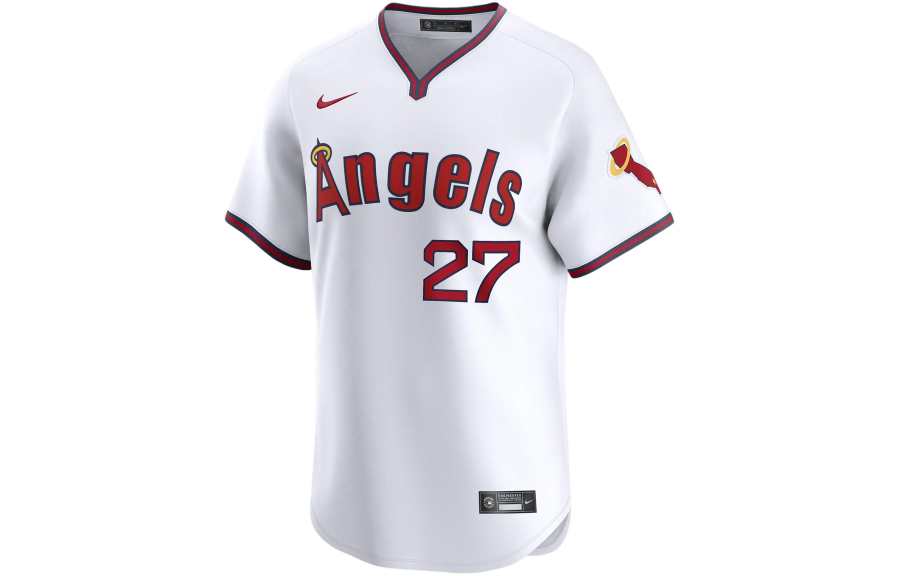 Nike Nike Mike Trout Los Angeles Angels Men's Nike Dri-FIT Mlb Elite Jersey