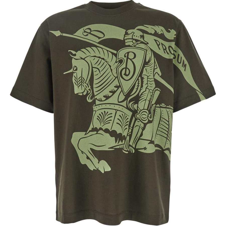 Burberry T Shirt Standard Men's Green