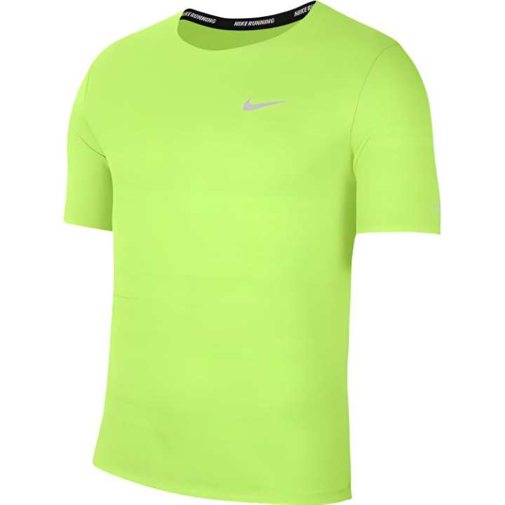 Nike Nike T Shirts Men's Green Crew Neck Moderate Straight Fit