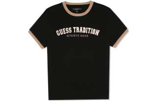 GUESS T Shirts Unisex Crew Neck Moderate