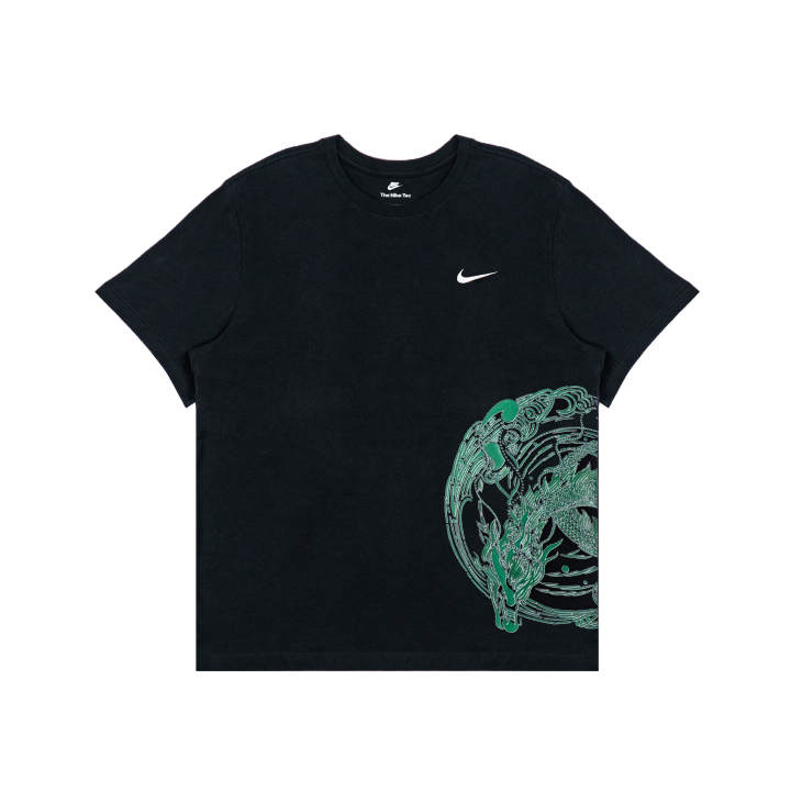 Nike Nike T Shirts Unisex Black Crew Neck Moderate Straight Fit