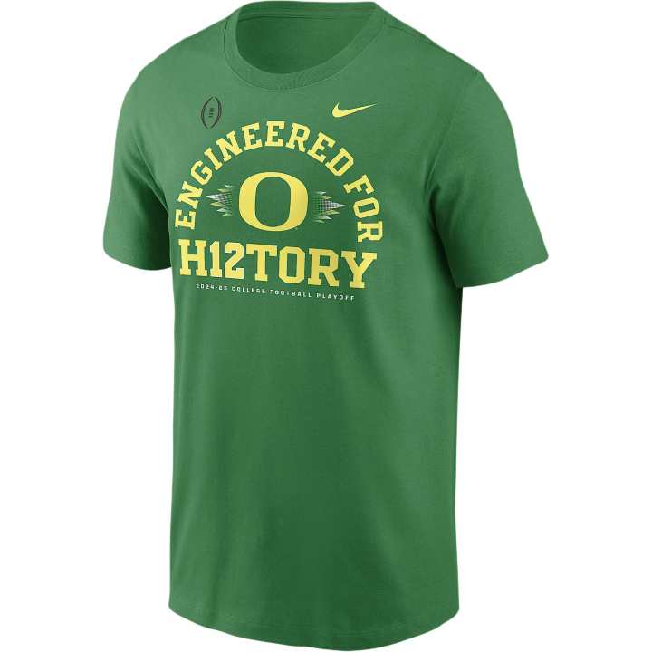 Nike Nike College FW24 Oregon Ducks 2025 T Shirt Men's Green