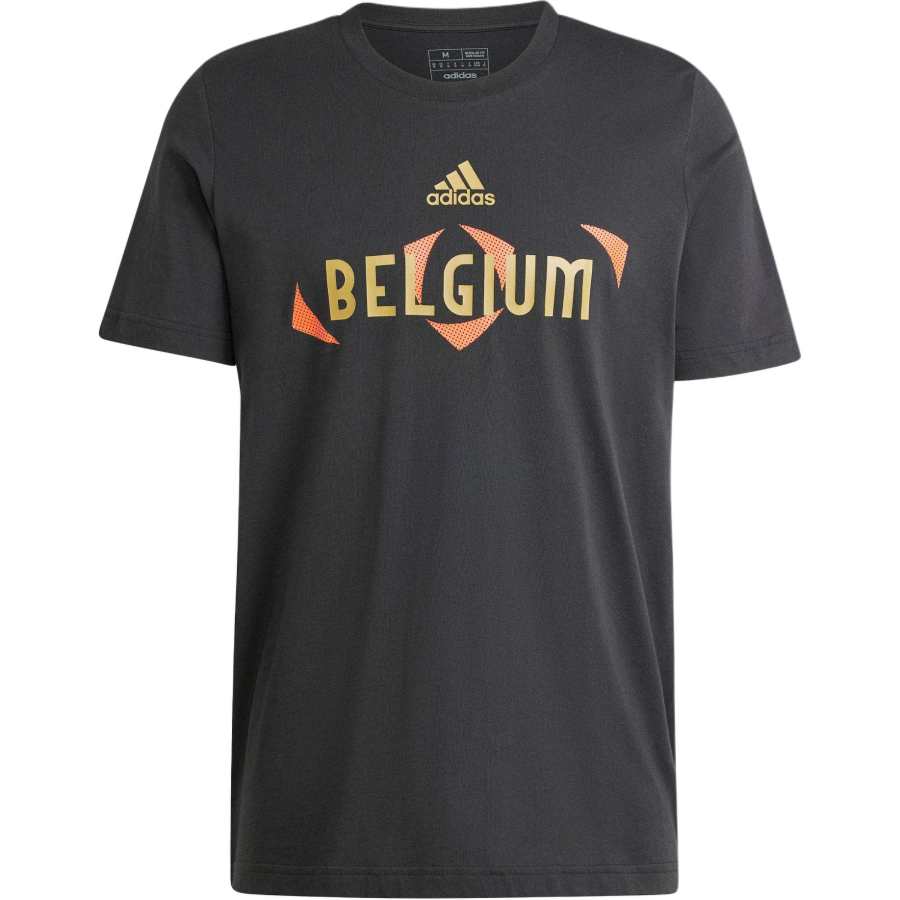 Adidas Adidas T Shirts Men's Black Crew Neck Moderate Straight Fit