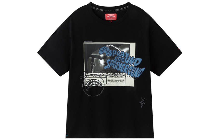 SPRAYGROUND T Shirts Unisex Crew Neck Moderate Straight Fit