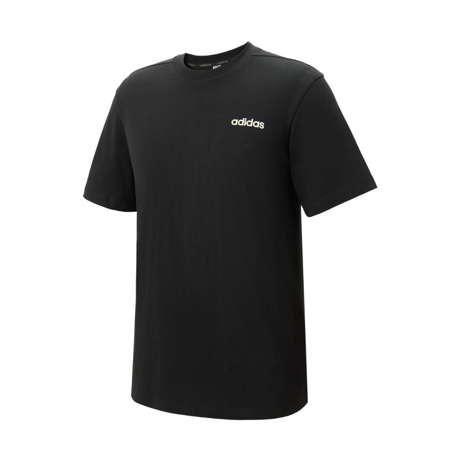Adidas Adidas T Shirts Men's Black Crew Neck Thin Straight Fit