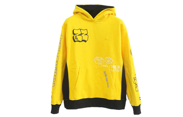 Jordan Jordan x QUANMINGXINGZHIJIAGEYISHUJIA Air Jordan X Sweatshirt Men's Yellow