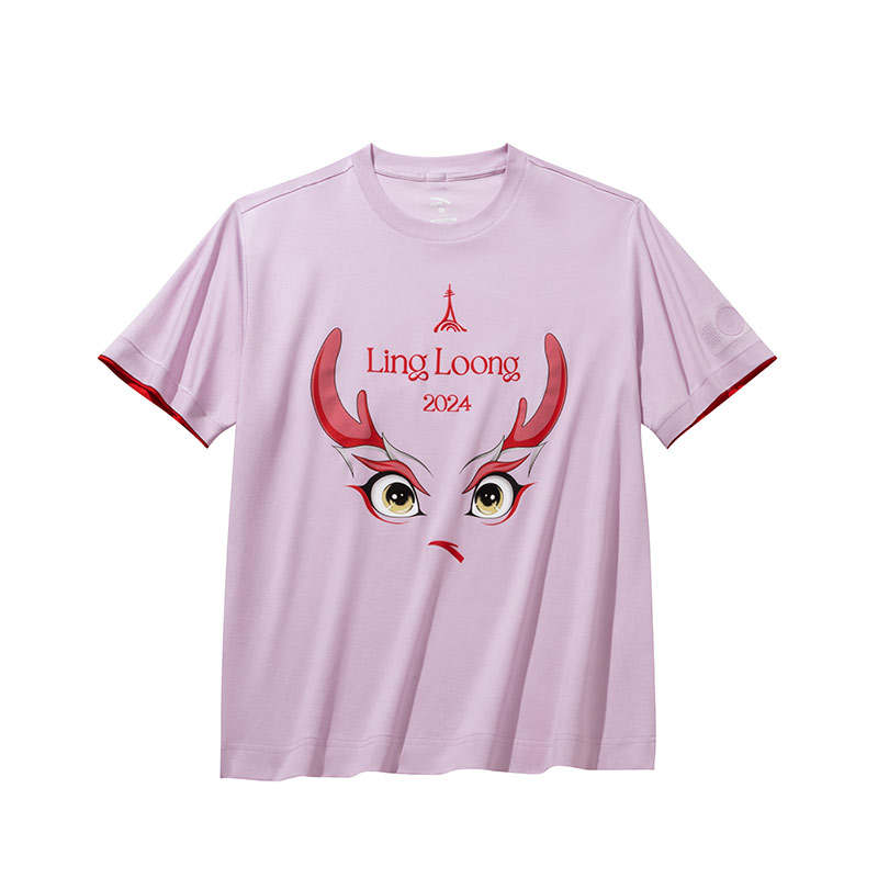 Anta Sports Life Collection T Shirt Unisex Shell Purple