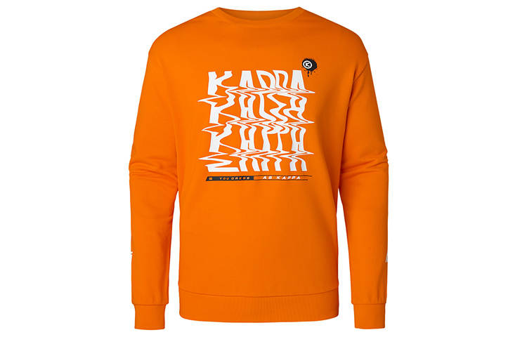 Kappa Kappa Sweatshirts Men's Crew Neck Moderate Regular