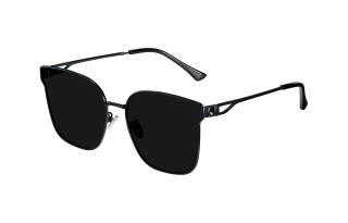 ENFANTIN Square Sunglasses Unisex Black