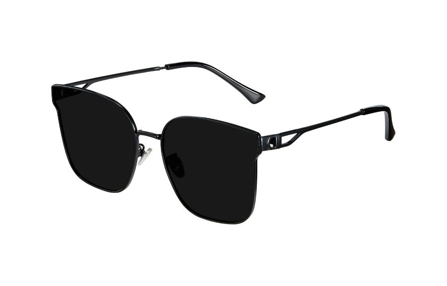 ENFANTIN Square Sunglasses Unisex Black