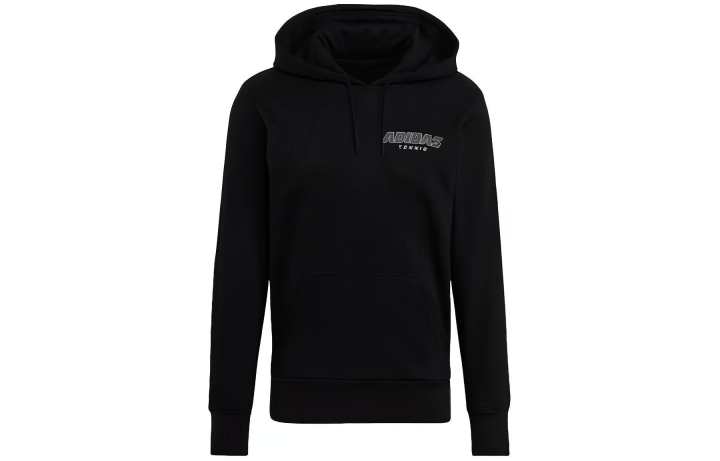 Adidas Adidas Sweatshirts Men's Black Hooded Moderate Regular