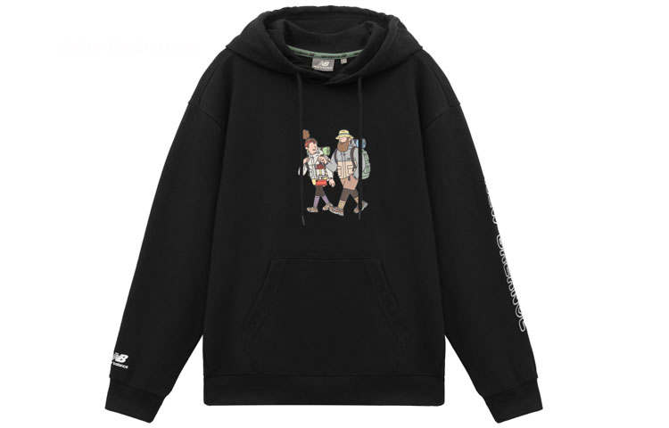 New Balance New Balance JHI Sweatshirts Unisex Black Hooded Moderate Regular
