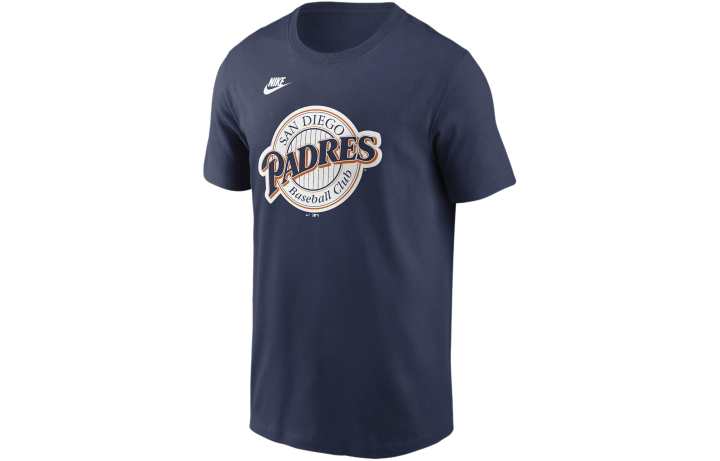 Nike Nike x MLB T Shirt San Diego Padres Men's Marine Blue