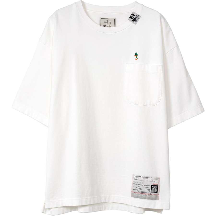 Maison Mihara Yasuhiro Duck Embroidered T Shirt