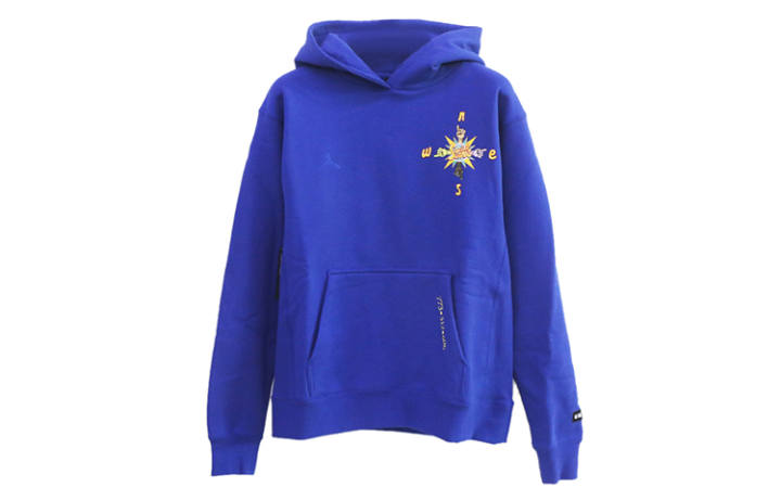 Jordan Jordan Sweatshirts Men's Blue Hooded Moderate Regular