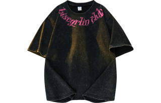 BISEGRLIN T Shirts Unisex Crew Neck Moderate Heavyweight