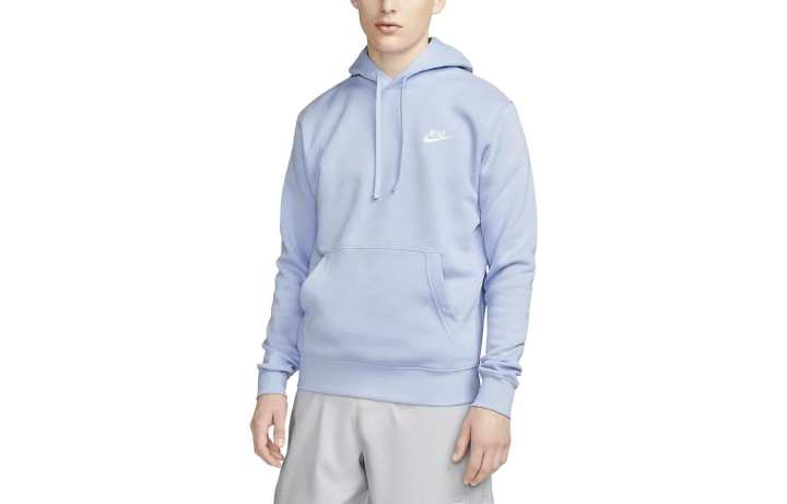 Nike Nike Sweatshirts Men's Haze Blue Hooded Moderate Other