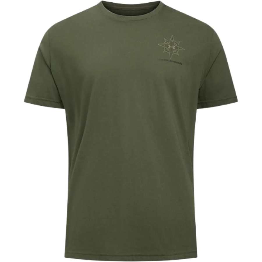 Under Armour OUTDOOR Compass T Shirt Men's Ghost Green