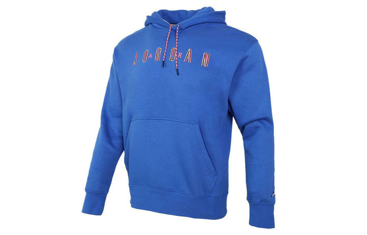 Jordan Jordan Sweatshirts Men's Royal Blue Hooded Moderate Regular